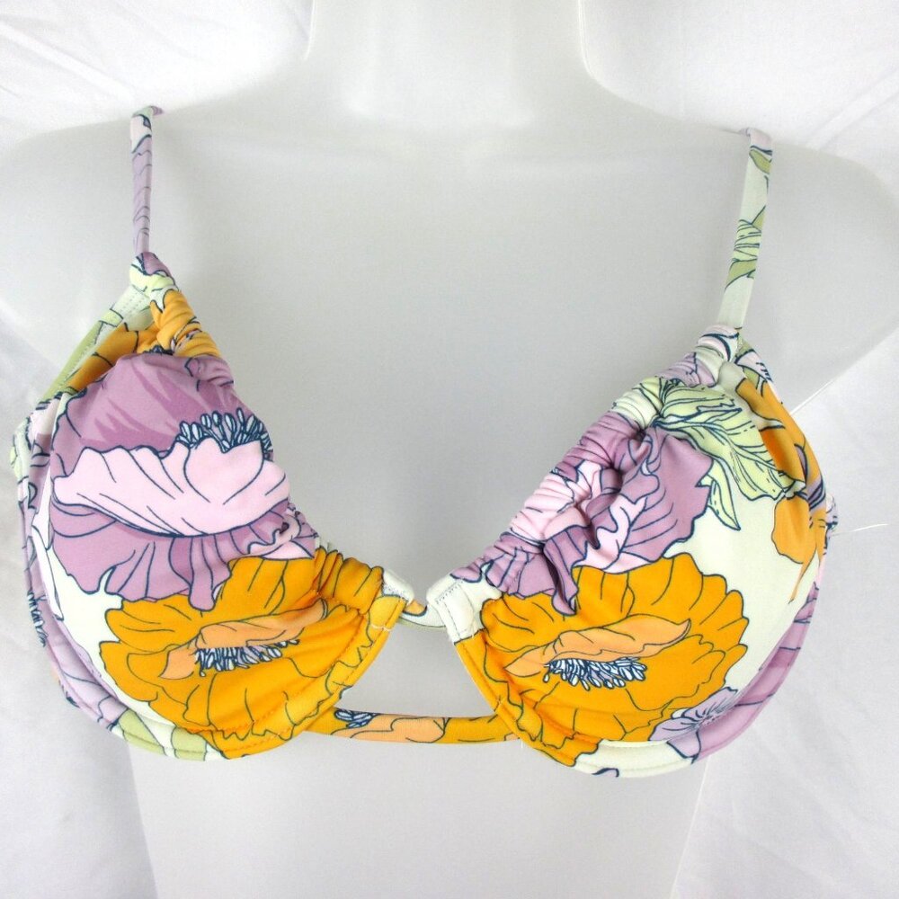 Cupshe Swimsuit 2-Piece Swim Top & High Waist Bikini Bottoms Size M NWT Beachy - Picture 5 of 9